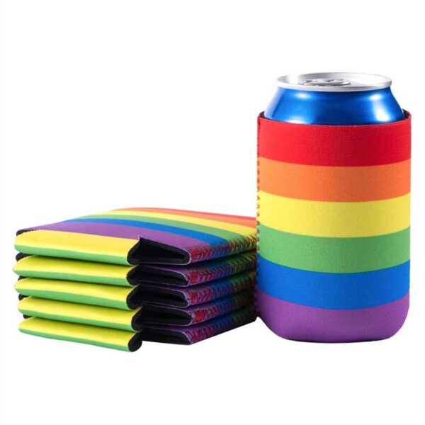 RX192 - Rainbow Pride Can Cooler