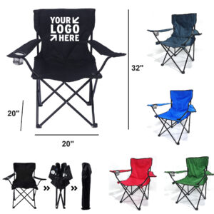 MJ134 - Folding Camping Chair with Carrying Bag