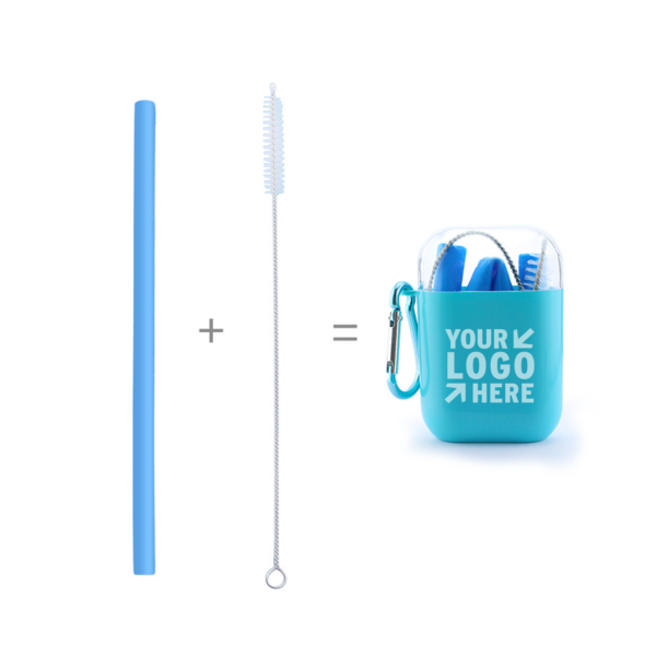 TL198 - Traveling Bottle Straw Set - Image 2